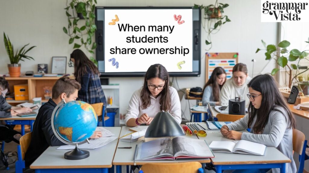 When Many Students Share Ownership