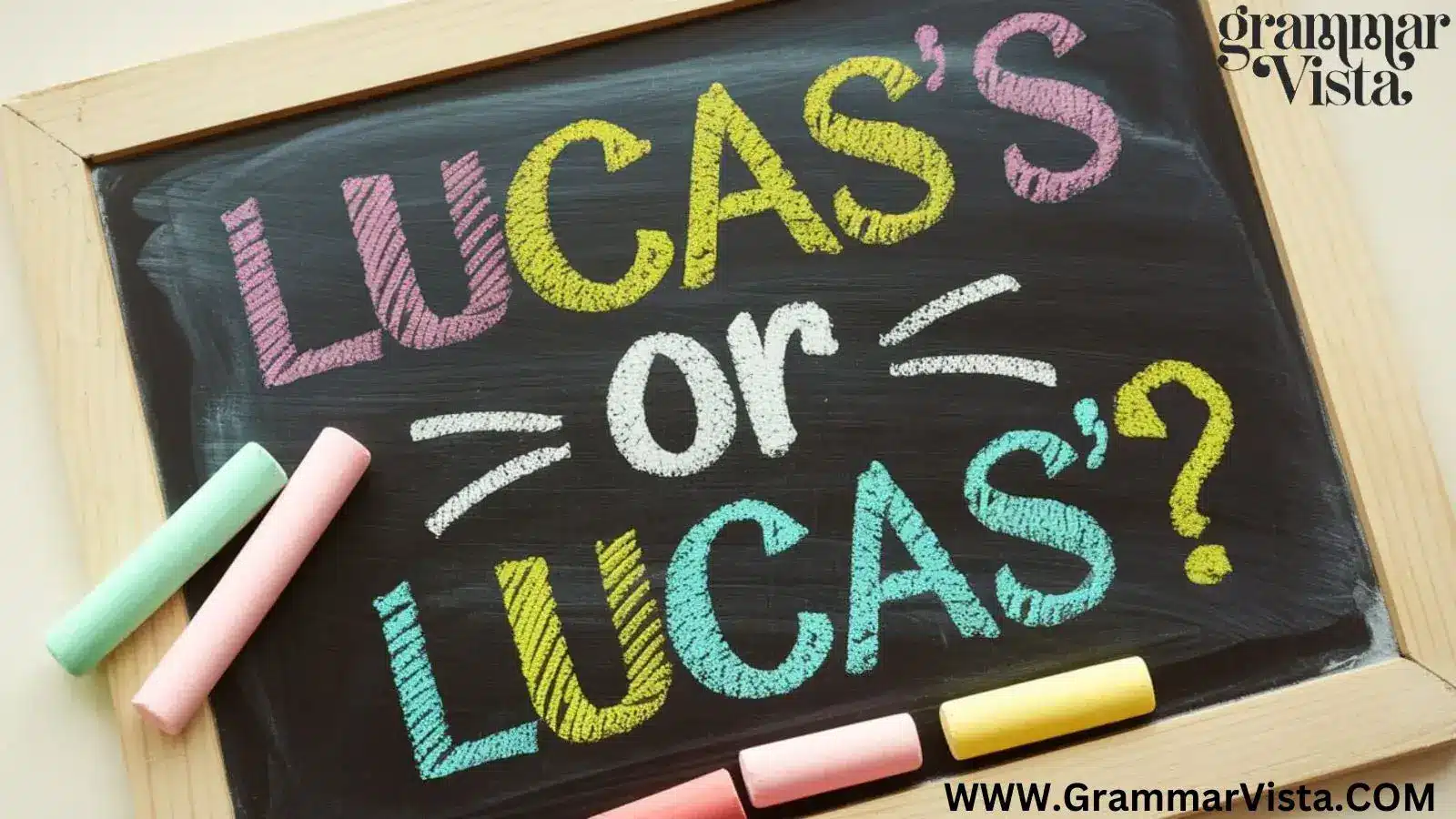 Lucas's or Lucas'