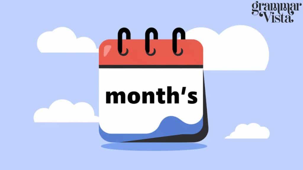 month's