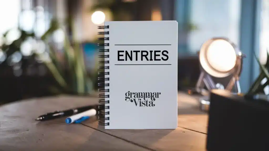 Entries