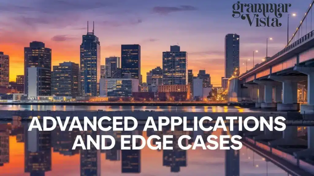 Advanced Applications and Edge Cases