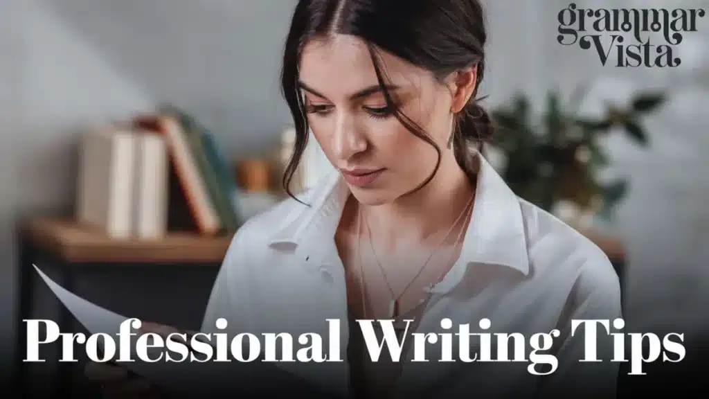 Professional Writing Tips