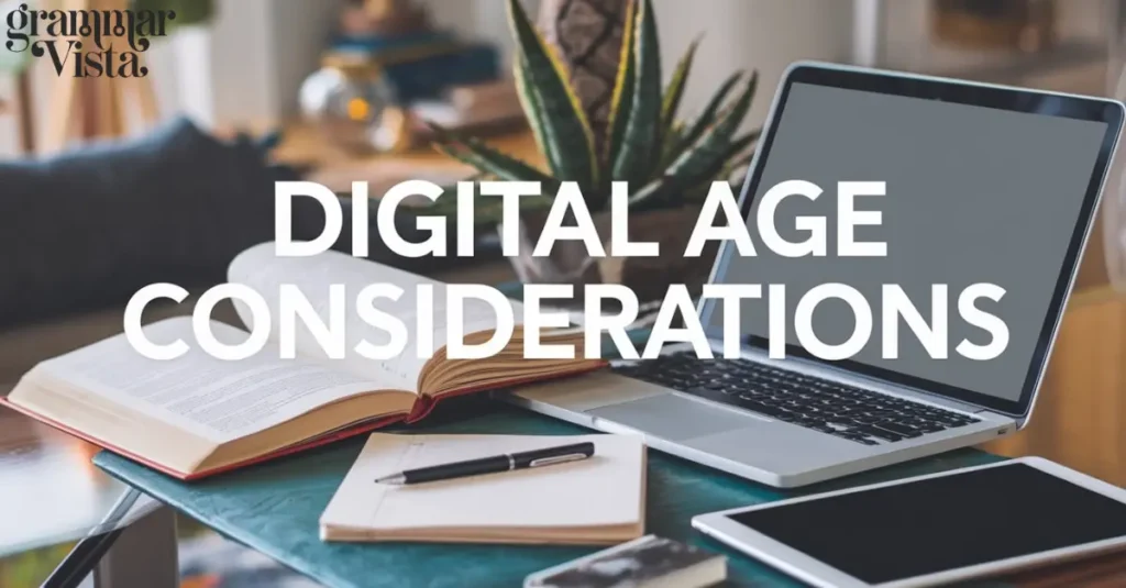 Digital Age Considerations