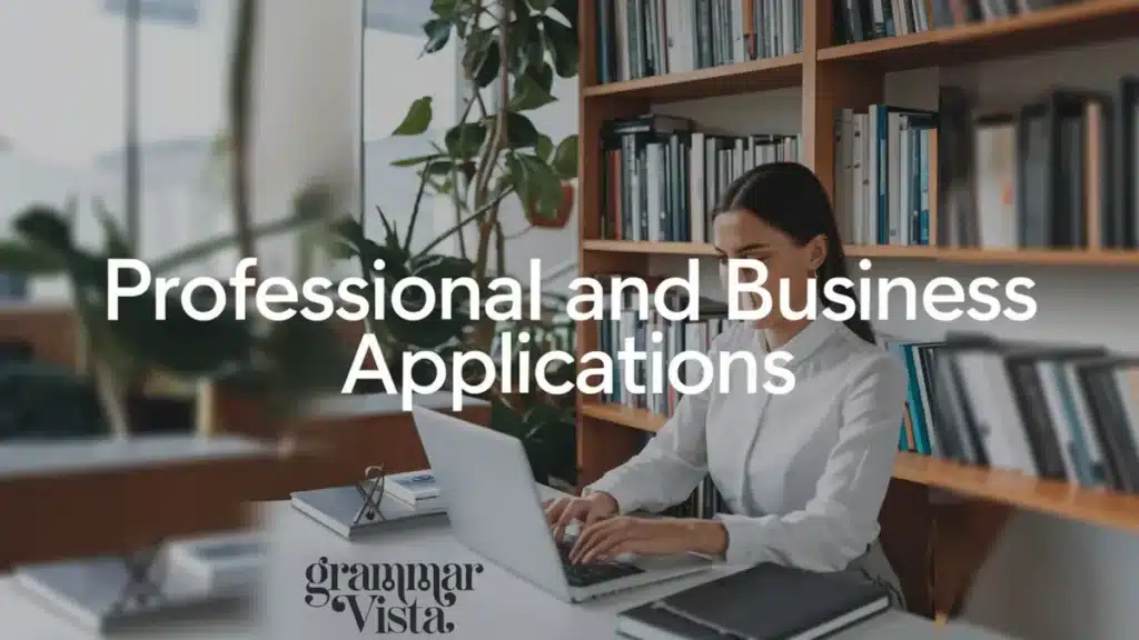 Professional and Business Applications