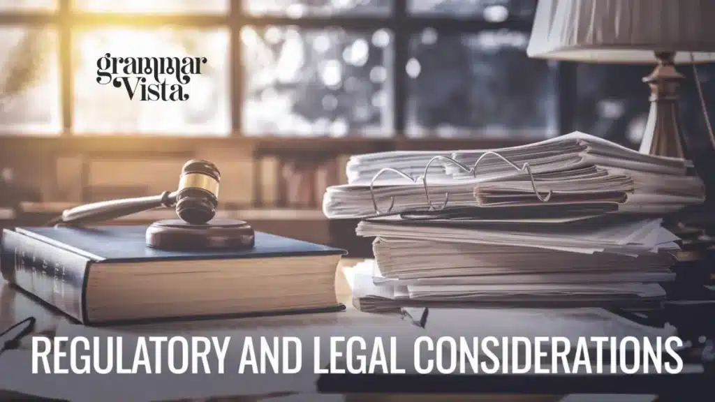 Regulatory and Legal Considerations