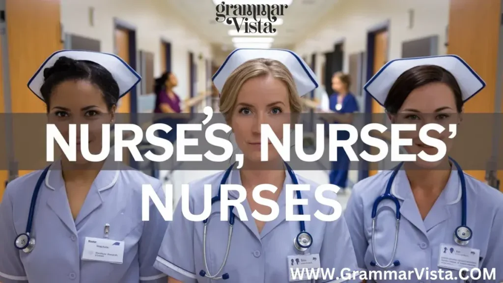 Nurse's or Nurses' or Nurses?