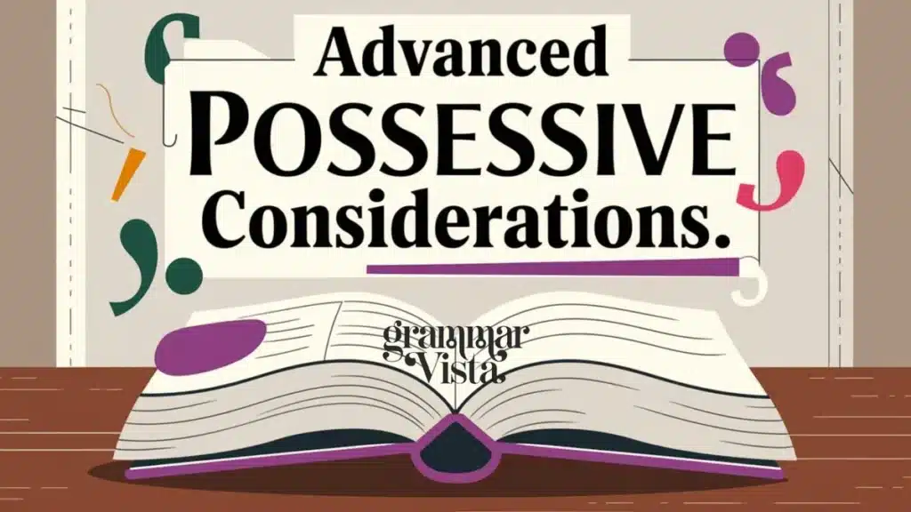 Advanced Possessive Considerations