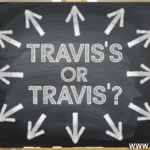 Travis's or Travis'