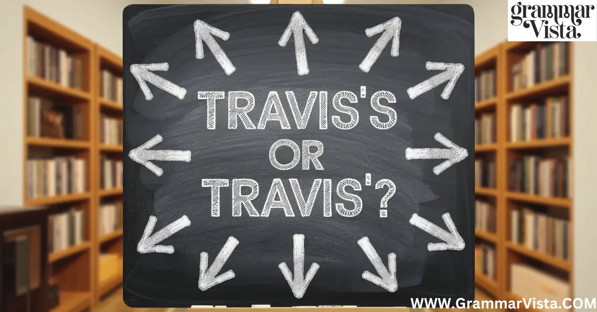 Travis's or Travis'