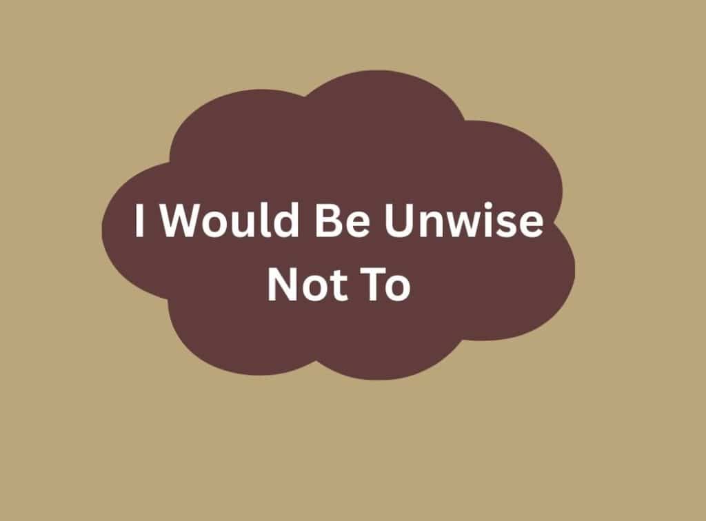 I would be remiss