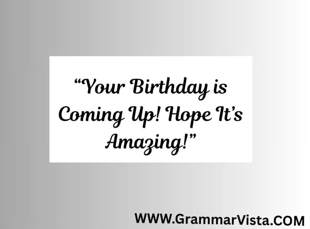 happy birthday in advance meaning