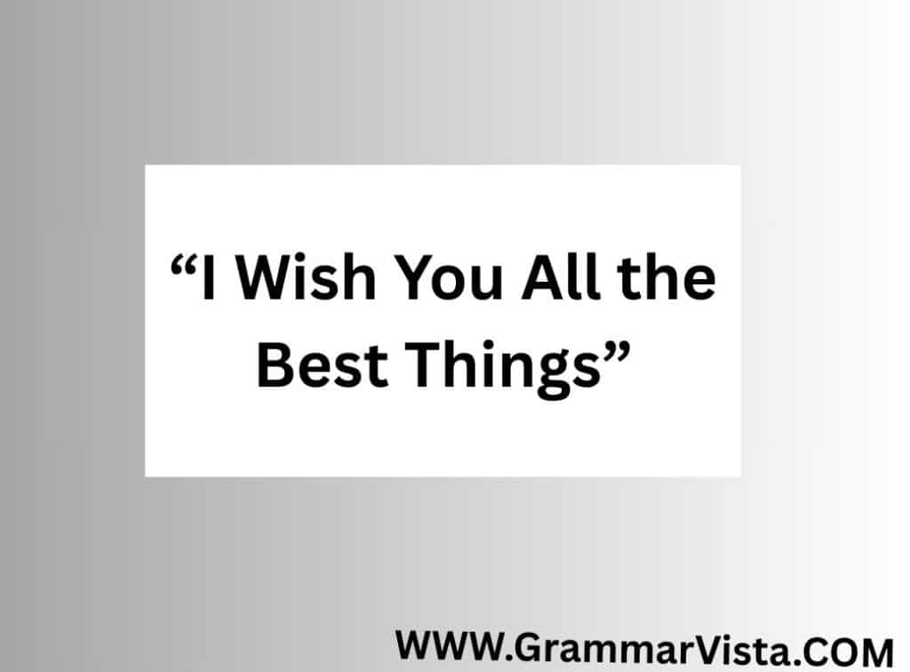 how to say all the best in different ways