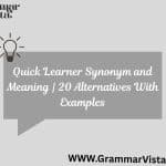 quick learner synonym
