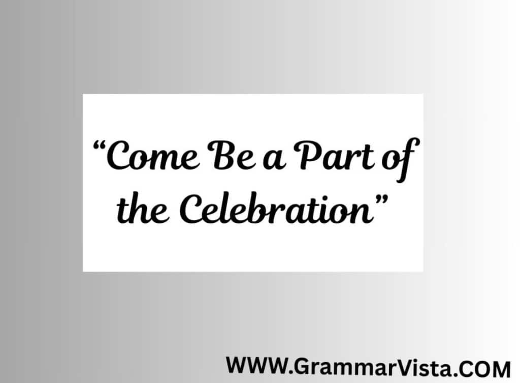 join us in celebrating