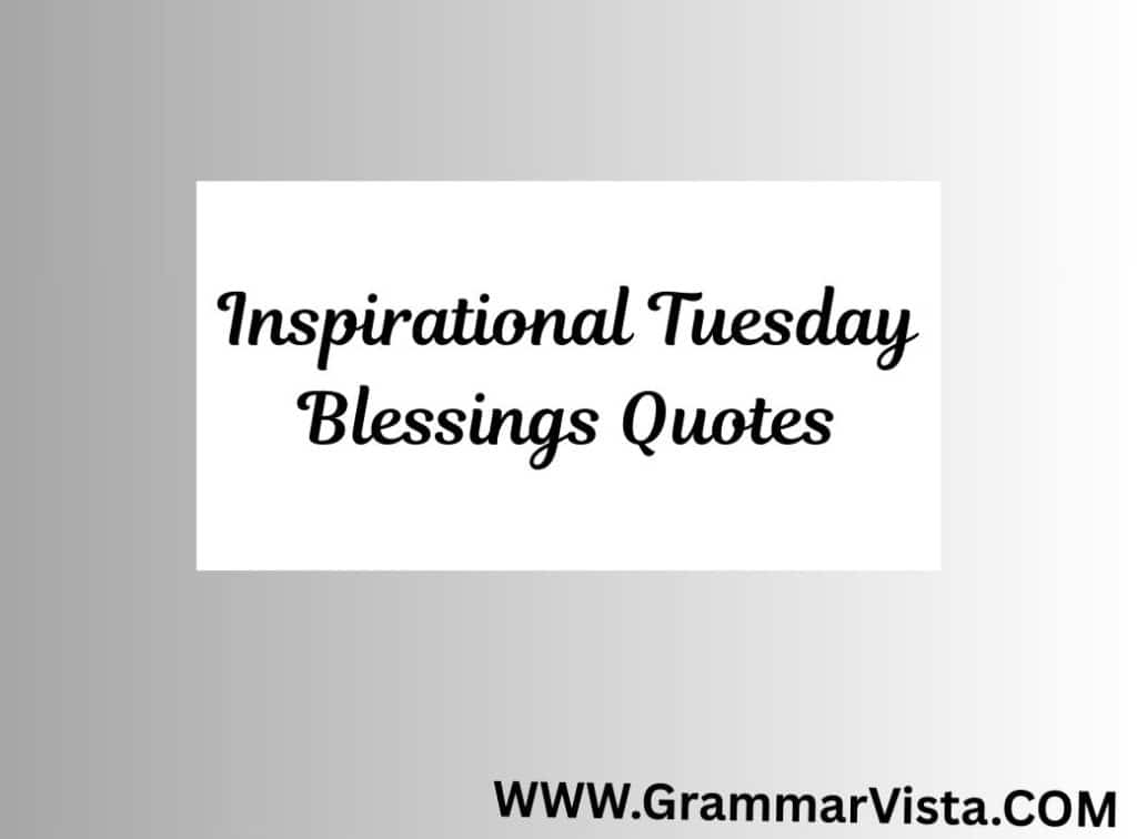 prayer tuesday blessings