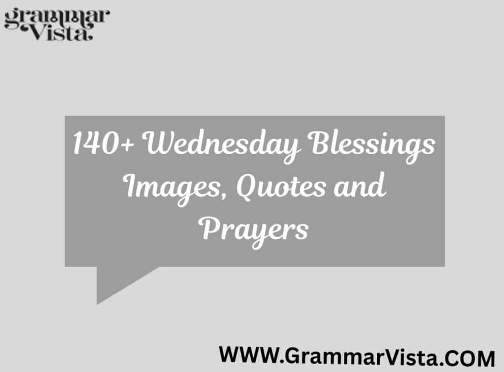 wednesday blessings
