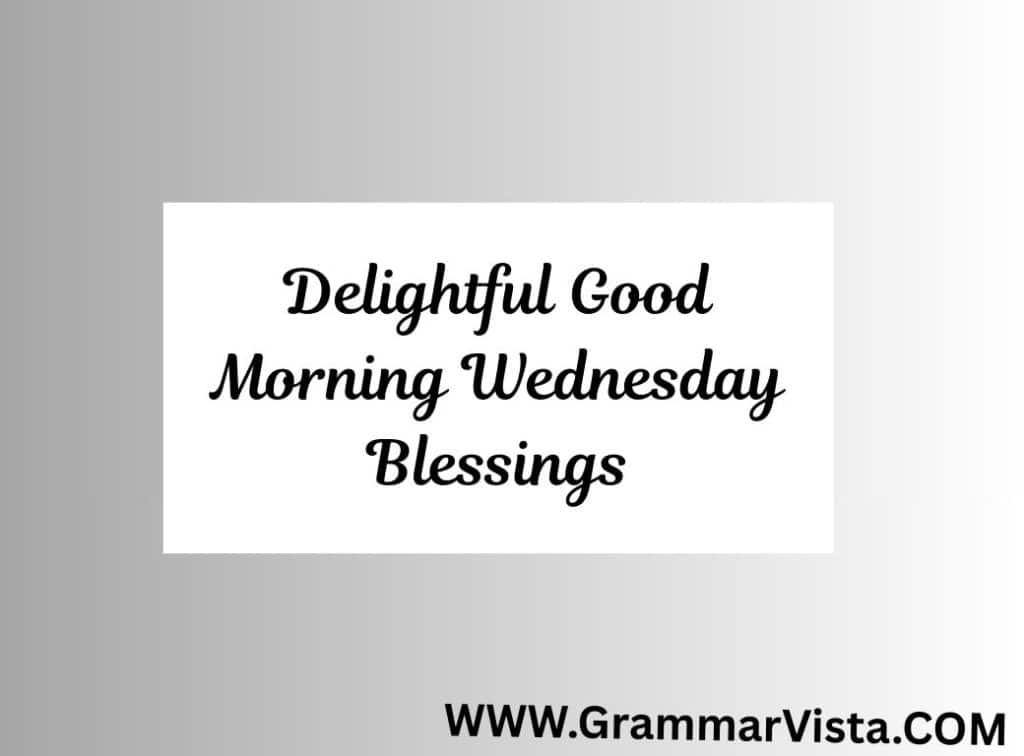 wednesday blessings images