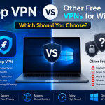 iTop VPN vs other free VPNs for Windows comparison