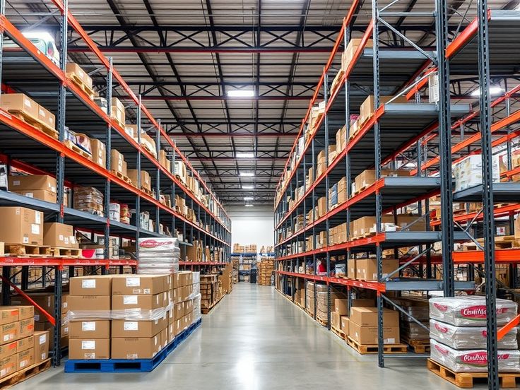 Warehouse workers navigating dangerous blind spots